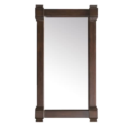 James Martin Vanities Brittany 22in Mirror, Burnished Mahogany 650-M22-BNM